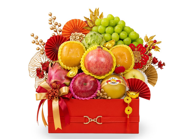 新年果籃Hamper - 恭賀新禧新年水果籃 CNYN04Z - CH20211A6 Photo